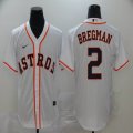 Nike Houston Astros #2 Alex Bregman white majestic baseball jerseys