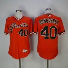 San Francisco Giants #40 Madison Bumgarner orange Flexbase Authentic Collection Jersey(1)