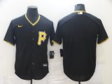 Nike Pittsburgh Pirates blank Black majestic mlb Jerseys-BD