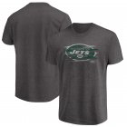 New York Jets Majestic Big & Tall Fierce Intensity T-Shirt â€“ Heathered Charcoal