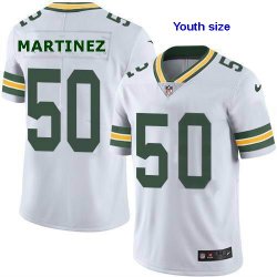 Youth Green Bay Packers Martinez Greenbay white nike Color Rush Limited Jersey