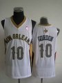 new orleans pelicans GORDON 10 white NBA jersey