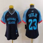 Women National League #23 Fernando Tatis Jr. Nike Navy 2024 MLB All-Star Game 02