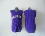 Colorado Rockies purple vest Jersey