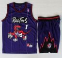 Toronto Raptors 1# Tracy McGrady Purple NBA suits