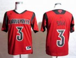 adidas Louisville Cardinals 2013 March Madness Peyton Siva 3 Authentic red Jersey