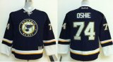 Youth reebok St Louis Blues 74# T.J Oshie blue NHL jersey