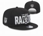 2023 Raiders black NFL Snapback Hats-YD