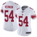 Women Giants #54 Olivier Vernon Nike white Color Rush Limited Jersey