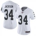 women Oakland Raiders #34 Bo Jackson Nike white Color Rush Limited Jersey