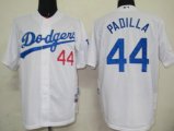 Los Angeles Dodgers 44 Padilla White mlb jersey