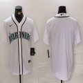 Nike Seattle Mariners white majestic mlb jersey-BD