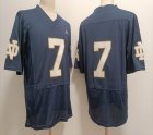 Notre Dame Fighting Irish #7 Audric Estime blue college football jerseys 02-XST