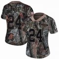 Women New York Giants #24 Eli Apple nike Camo Color Rush Limited Jersey