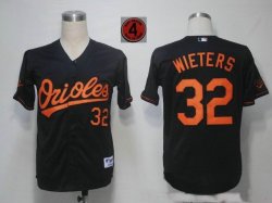 Baltimore Orioles #32 Matt Wieters Black Hall OF FAME patch MLB Jerseys