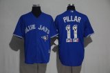 2017 Toronto Blue Jays #11 Kevin Pillar blue MLB baseball jersey