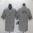 Atlanta Falcons #11 Julio Jones Hemp grey Nike Color Rush Limited Jersey