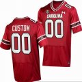 Custom South Carolina Gamecock Red college football jerseys-PNS