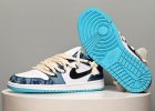 2023 Air Jordan 1 basketball Shoes white skyblue