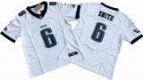 Philadelphia Eagles 6# DeVonta Smith white Nike Vapor F.U.S.E. Limited Jersey