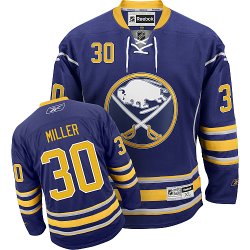 Buffalo Sabres #30 Ryan Miller nhl Blue Jersey