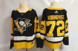 Adidas Pittsburgh Penguins #72 Patric Hornqvist Black NHL Jerseys