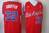 2015 Los Angeles Clippers 32 Blake Griffin red adidas nba basketball Jersey