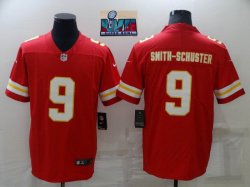 2023 Super Bowl Kansas City Chiefs JuJu Smith-Schuster Nike Red Color Rush Limited Jersey