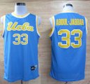 Adidas UCLA Bruins Kareem Abdul Jabbar 33 College Basketball Jerseys - Blue