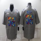 Nike Chargers #52 Khalil Mack gray Color Rush Limited Jersey- rainbow version