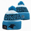 2024 Carolina Panthers blue white black NFL Sports Cuffed Knit Hats