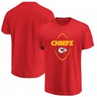 Kansas City Chiefs Majestic Maximized Crew Neck T-Shirt â€“ Red