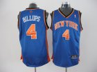 New York Knicks Carmelo BILLUPS 4 blue cheap nba Jersey