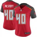 Buccaneers #40 Mike Alstott red nike Color Rush Limited Jersey