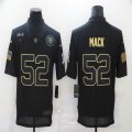 Nike Bears #52 Khalil Mack black Salute To Service Limited Jersey-BD