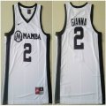 Nike #2 Jaina Maria Onor Bryant white basketball jerseys Memorial Edition