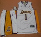 Los Angeles Lakers #1 D-Angelo Russell white nba basketball suits