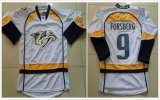 Reebok Nashville Predators #9 Filip Forsberg white Ice Hockey Jerseys