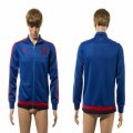 2015 Manchester united blue soccer jacket