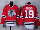 Chicago Blackhawks Jonathan Toews 19# red Ice Hockey jerseys(1)