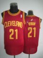 Cleveland Cavaliers BYNUM 21 red nba jerseys