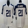 Nike Dallas Cowboys #21 Gilmore white blue Color Rush Limited Jersey