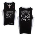 Los Angeles Lakers #24 Kobe Bryant black nba jersey