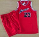 Michael Jordan #23 red basketball suits