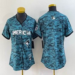 Youth American League Toronto Blue Jays Nike Teal 2023 MLB All-Star Game Jersey 01