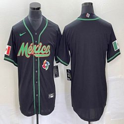 2023 World Cup Mexico blank black new majestic MLB baseball Jerseys-BD 56