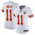 Women Nike Kansas City Chiefs #11 Alex Smith white Color Rush Limited Jerseys