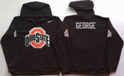 Ohio State Buckeyes Black GEORGE NCAA Hooded Sweatshirt