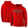 Fanatics Branded Louisville Cardinals Red Campus Pullover Hoodie