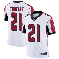 Nike Atlanta Falcons #21 Desmond Trufant white color Rush Limited Jersey